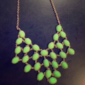 Fun green necklace